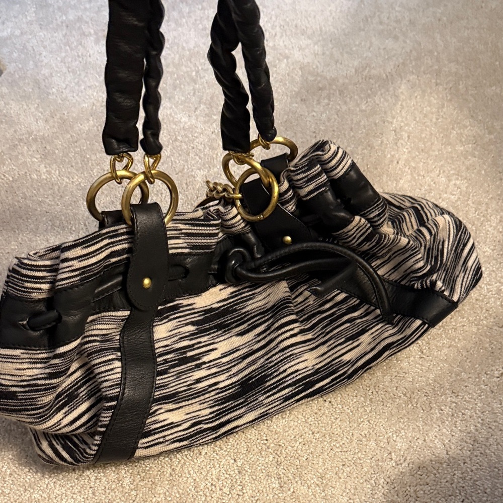Millennial Core: Missoni Drawstring Shoulder Bag - image 2